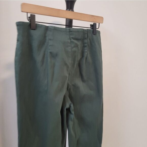 Frank & Eileen Derry Illusion Pull on Pants in Green Size 30 - Picture 4 of 7